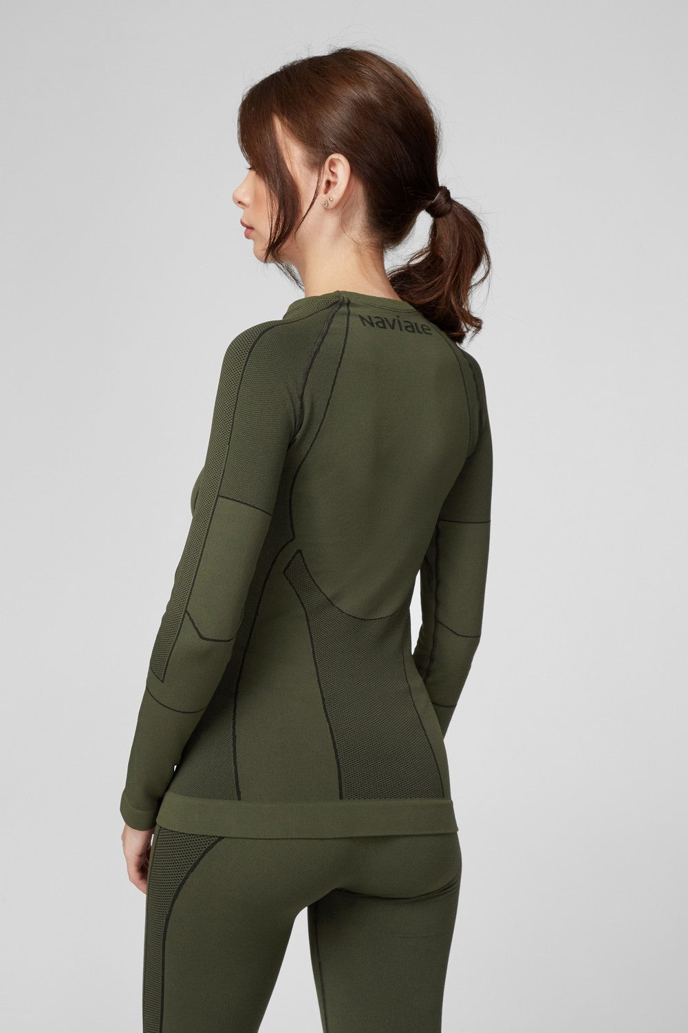 Спортивная термофутболка унисекс UA340-01 Термо Контроль military