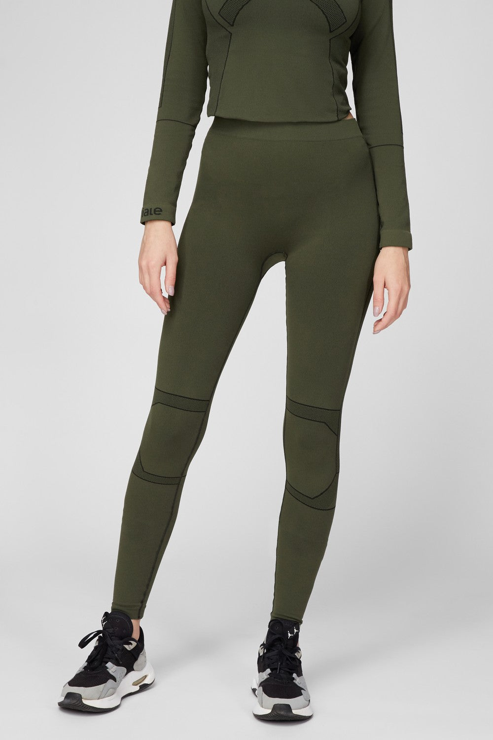 Спортивные термолеггинсы унисекс UA440-01 Термо Контроль military