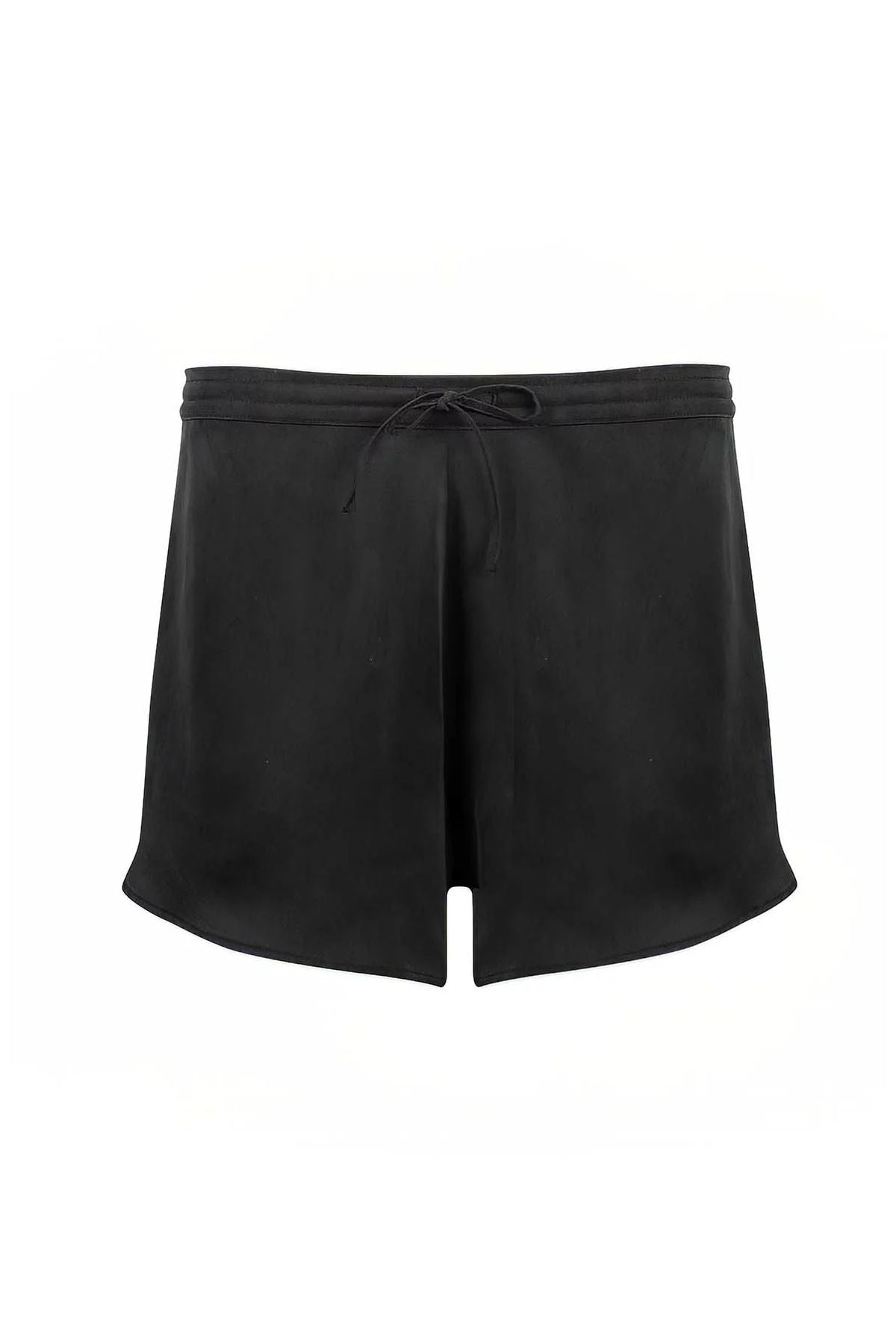 Шелковые шорты 241201-05 black
