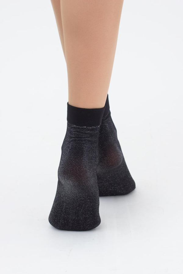 Блестящие носки с люрексом Shiny