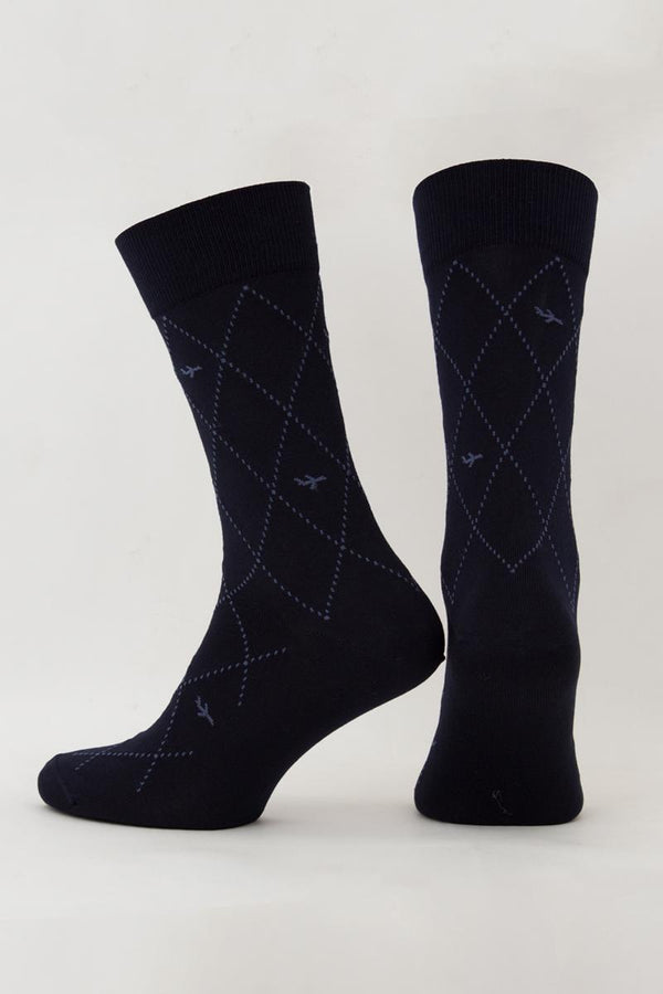 Чоловічі шкарпетки з принтом MS3C/SI-302