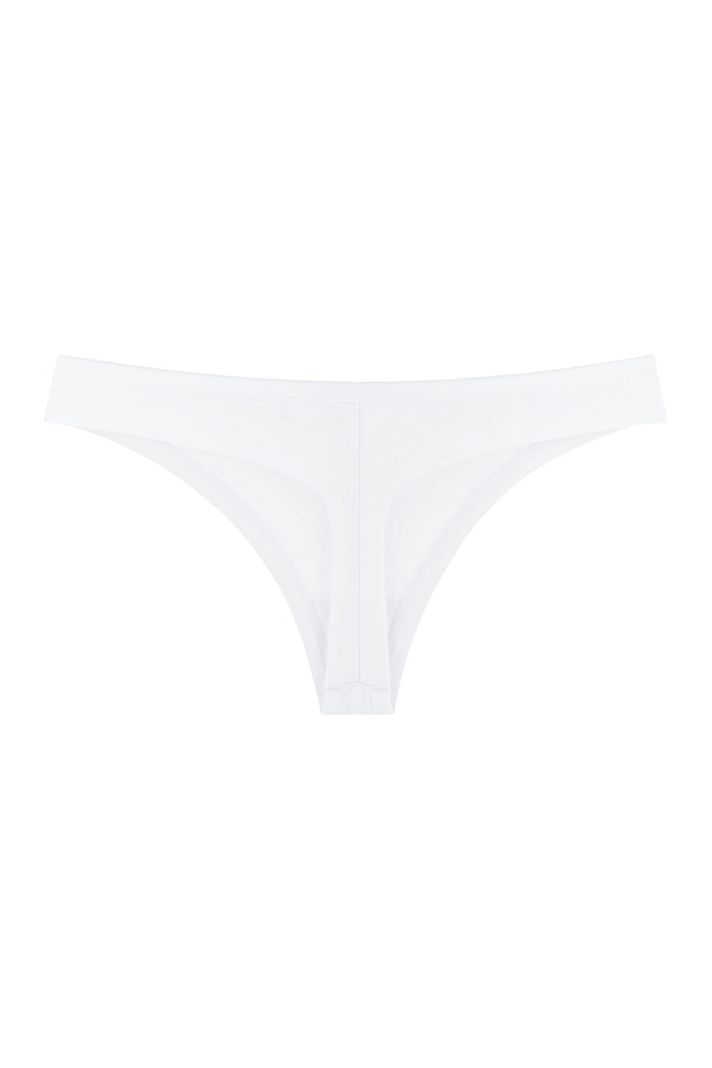 Хлопковые трусики стринг 200-12/02 white