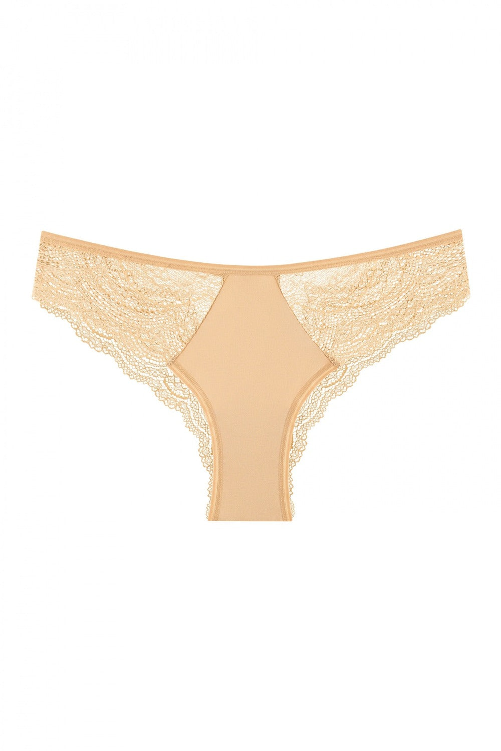 Трусики бразилиана из хлопка 204-22 beige