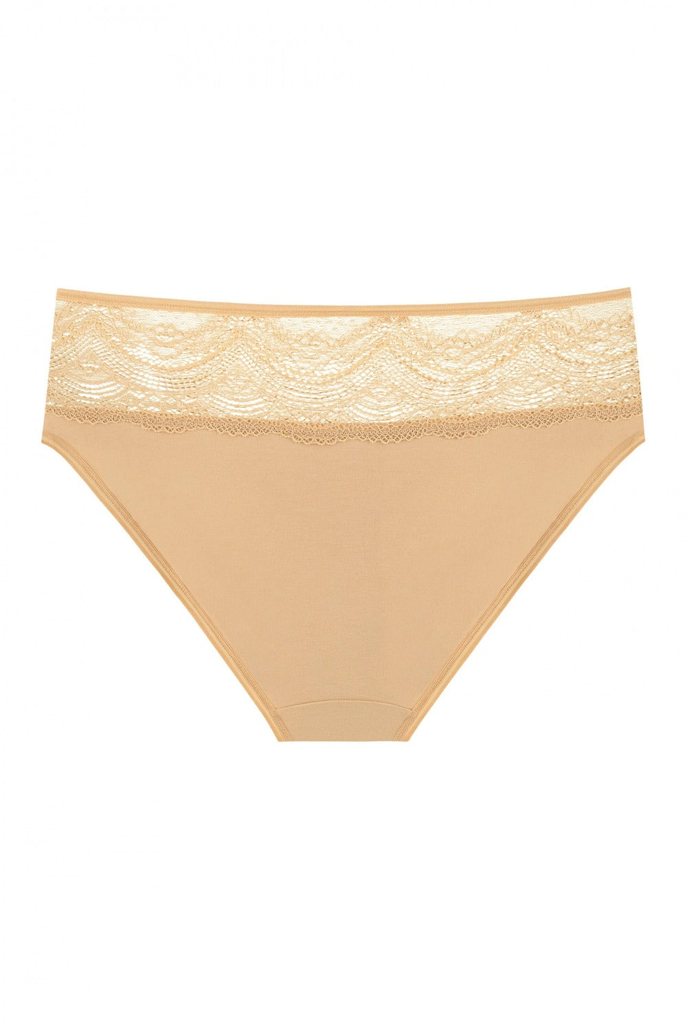 Кружевные трусики слип 204-31 beige