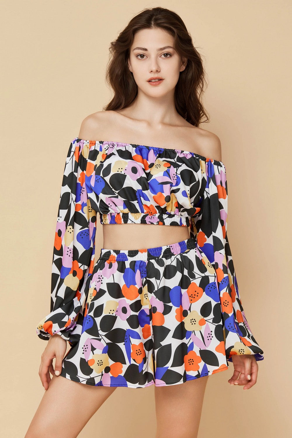 Пляжный комплект с шортами 403-730/401 multi