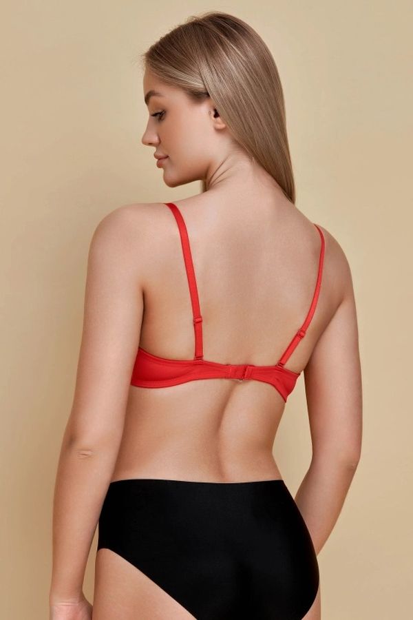 Фигурный бюстгальтер push-up 810-002 red