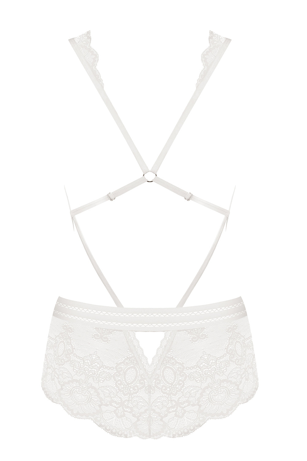 Кружевное боди с открытой спиной 853-TED-2 ecri