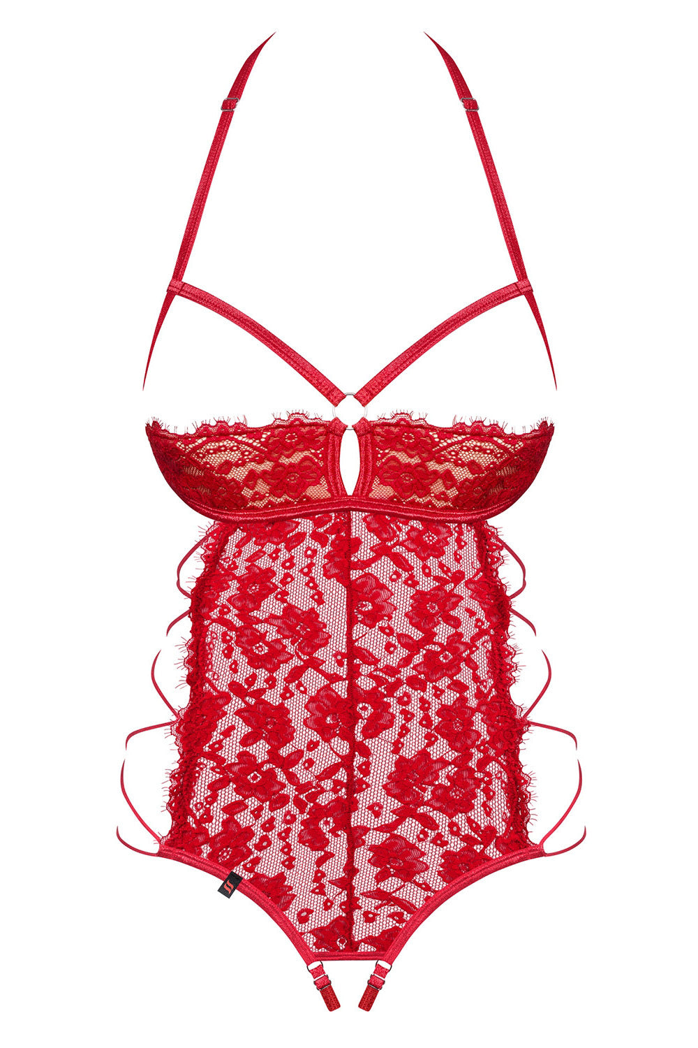 Кружевное боди с пикантными вырезами Rediosa