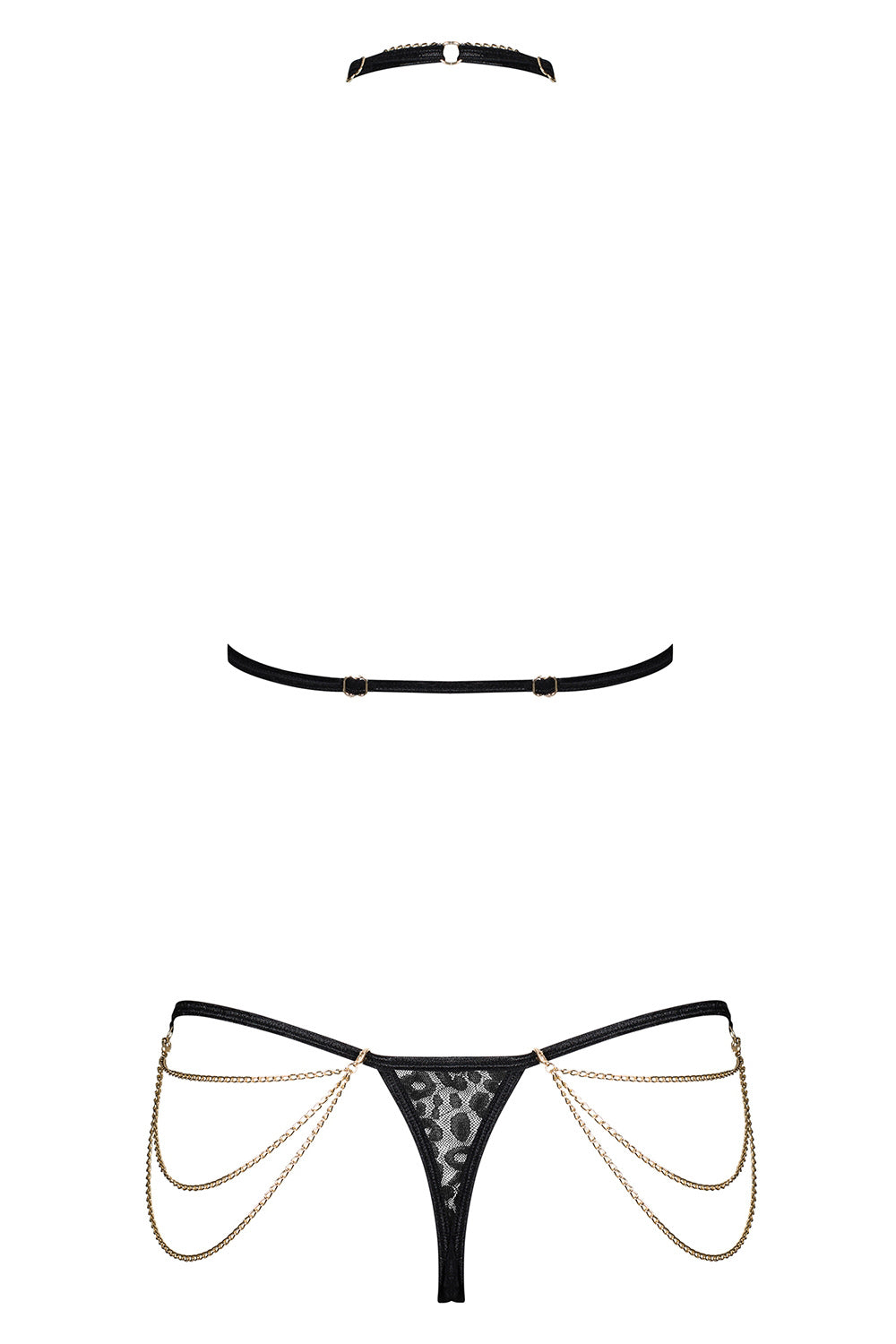Эротический комплект с цепочками Pantheria