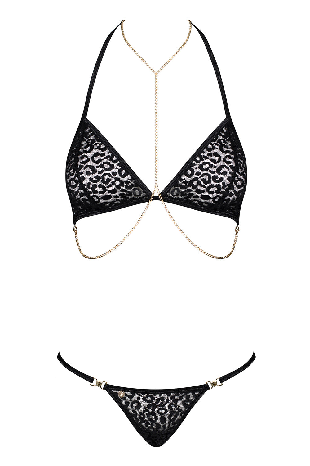 Эротический комплект с цепочками Pantheria