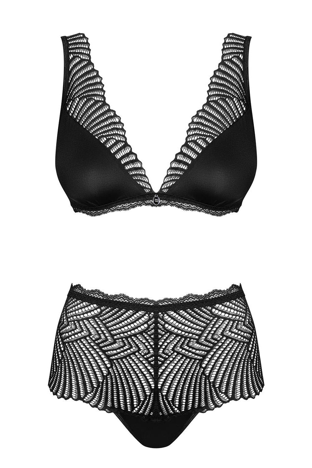 Эротический комплект с кружевом Klarita