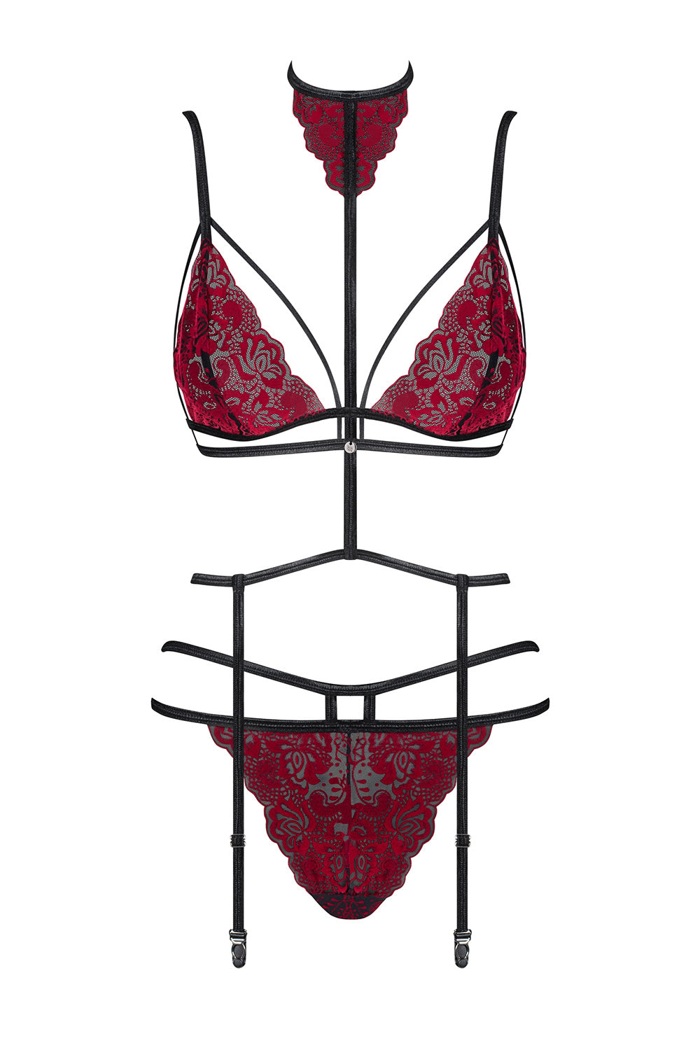 Эротический комплект из кружева Sugestina