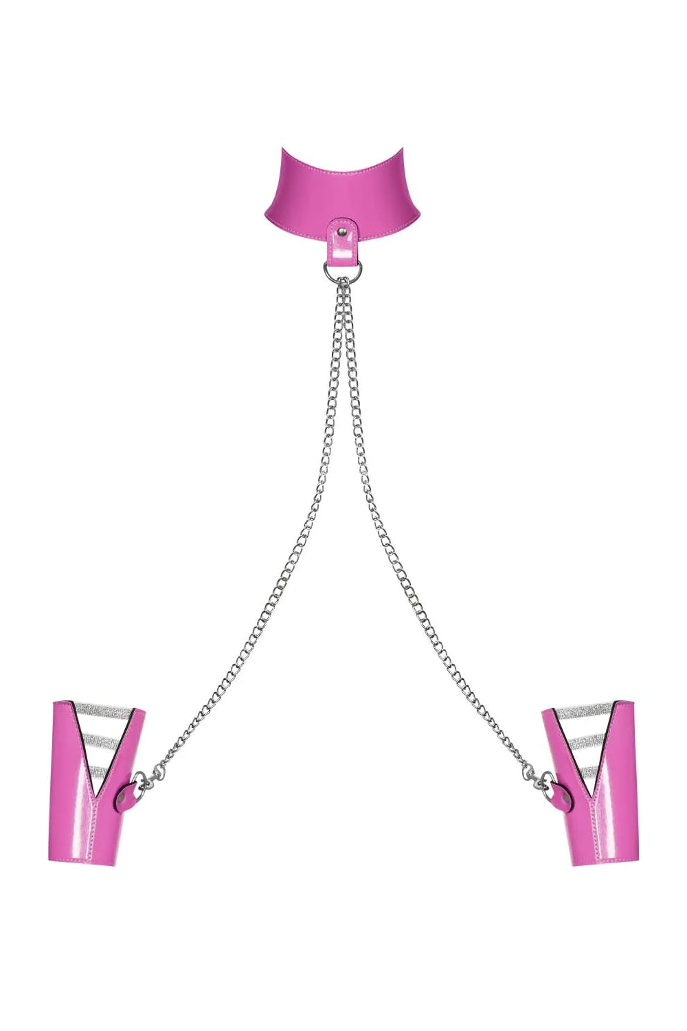 Наручники с чокером Lollypopy