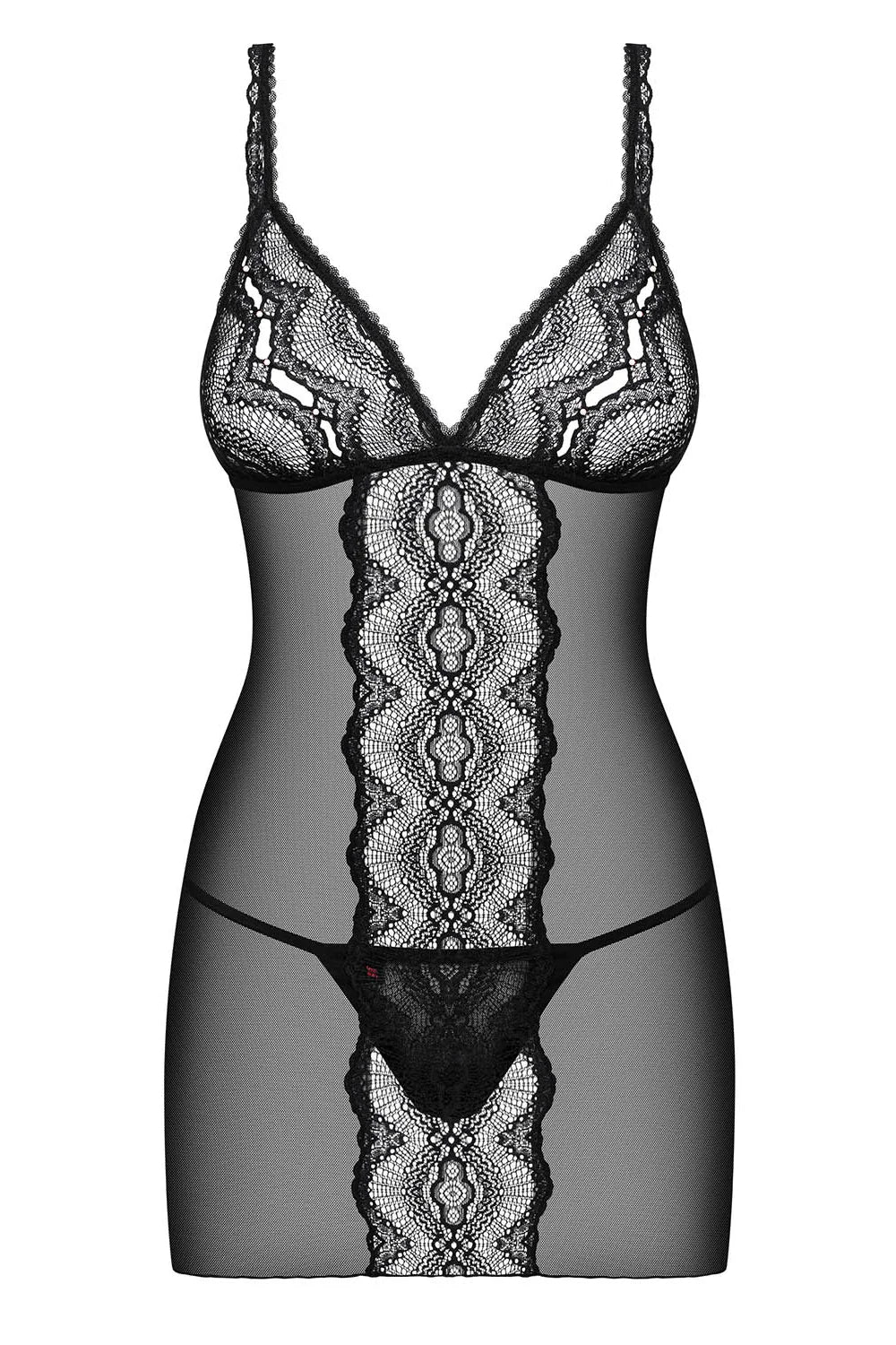 Сорочка с кружевным лифом Lucita