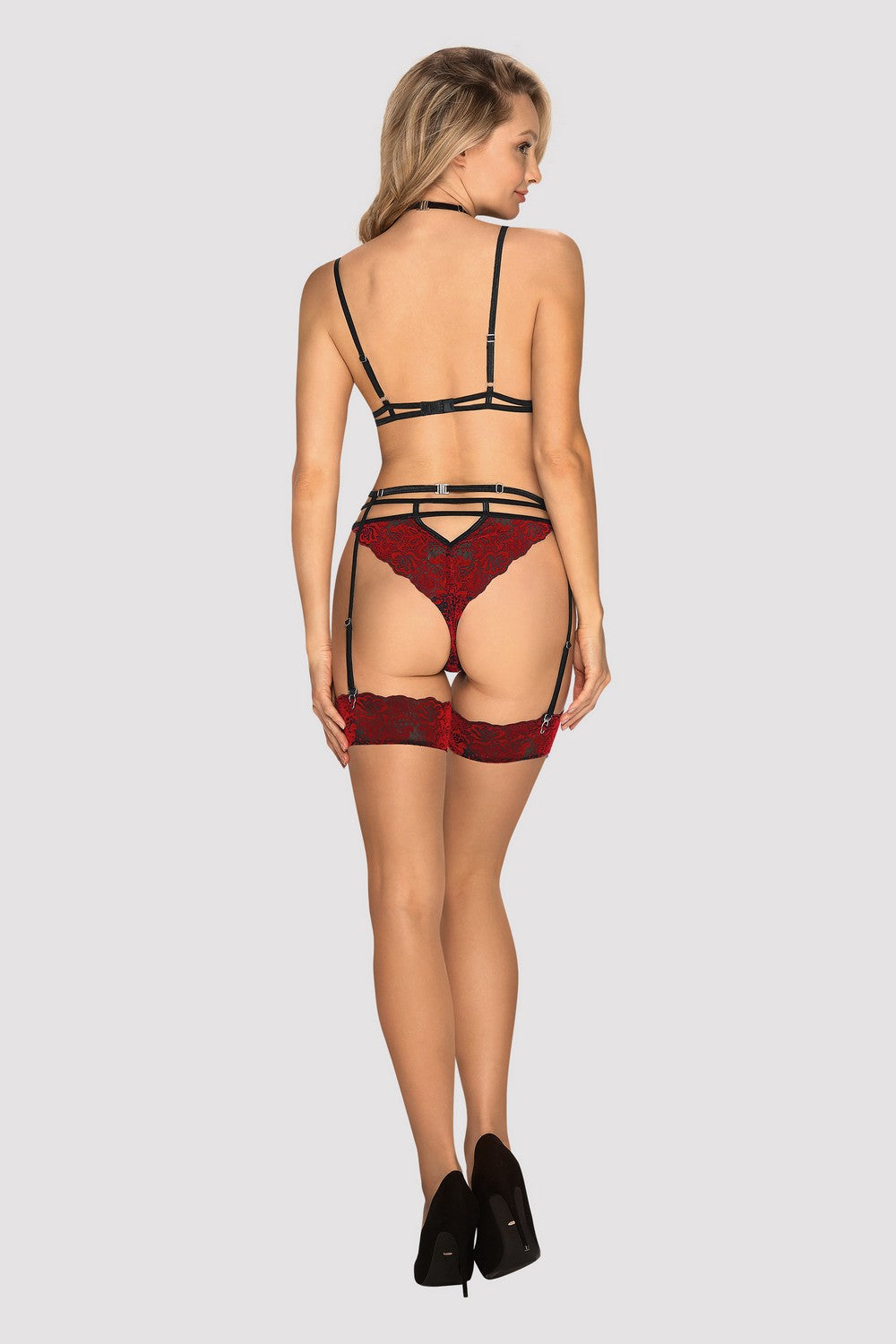 Эротический комплект из кружева Sugestina