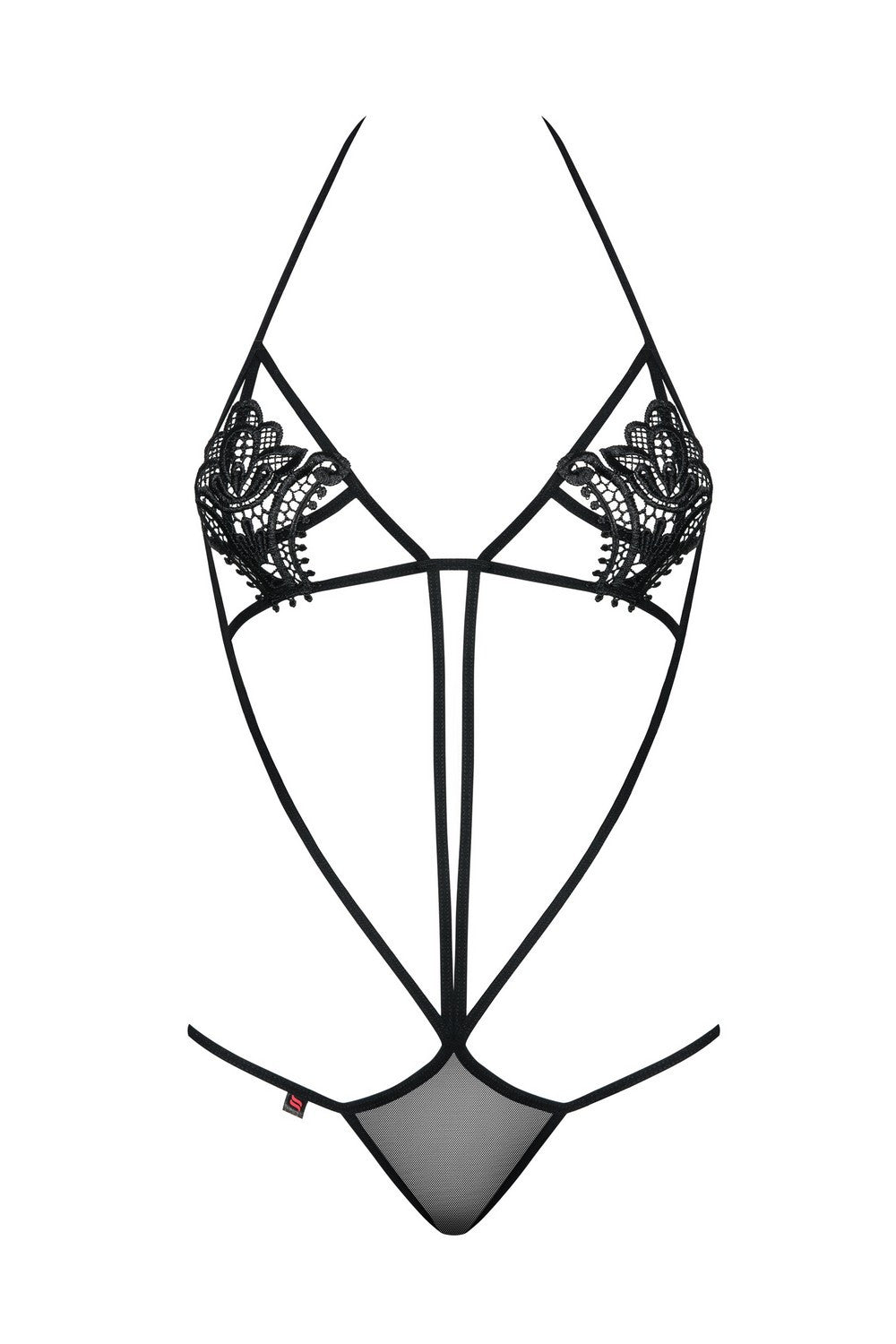 Эротическое боди Luiza teddy black