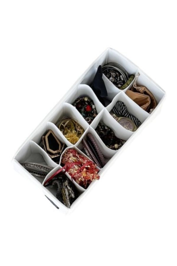 Органайзер с квадратными ячейками (12 яч.) white