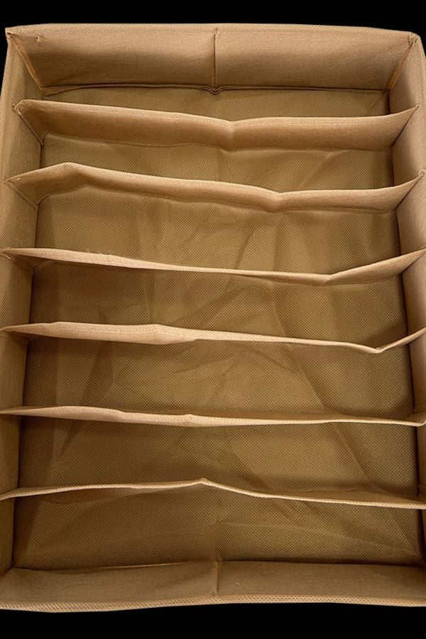 Коробка для хранения бюстгальтеров (7 яч.) beige