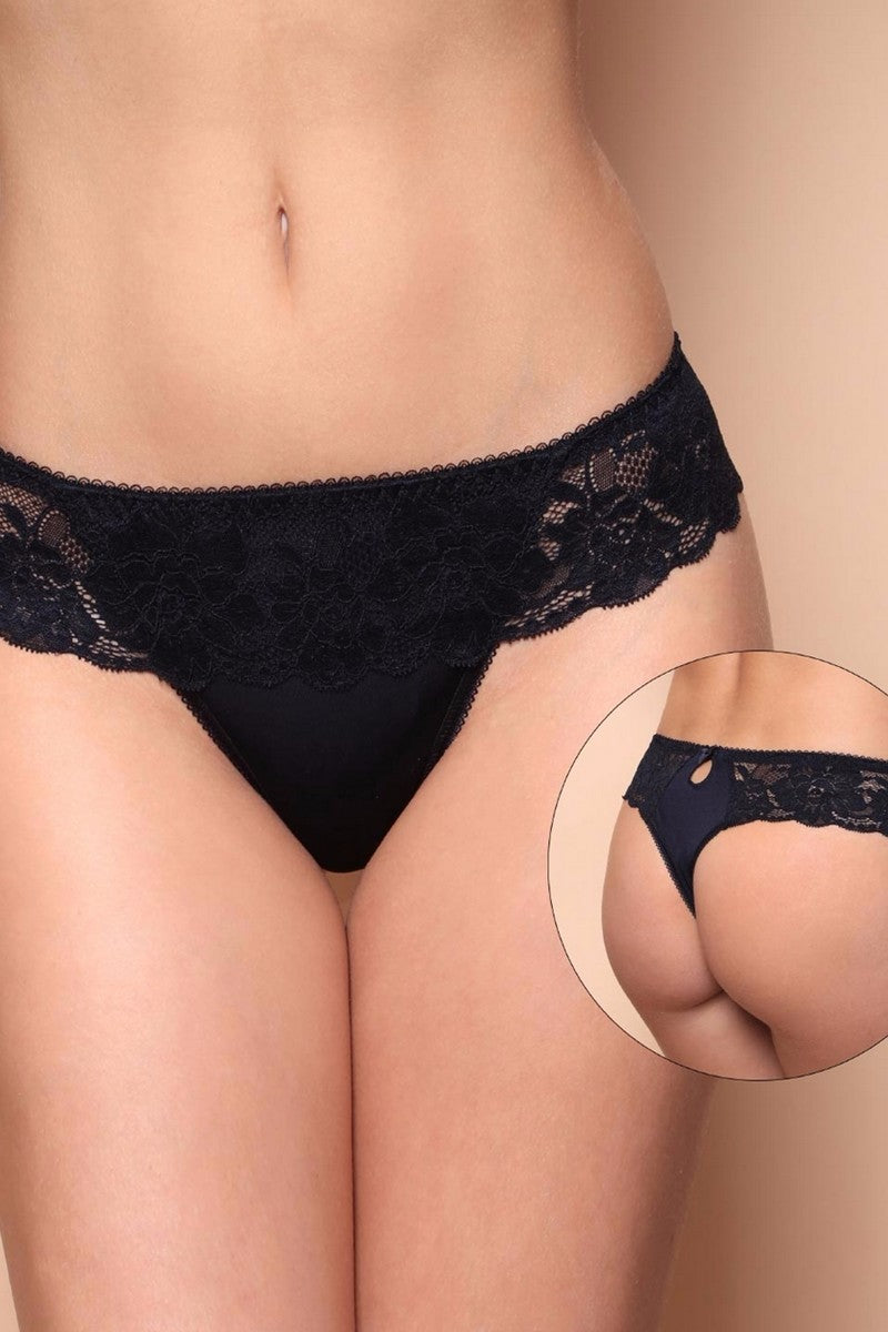 Трусики стринг с кружевом 716-894