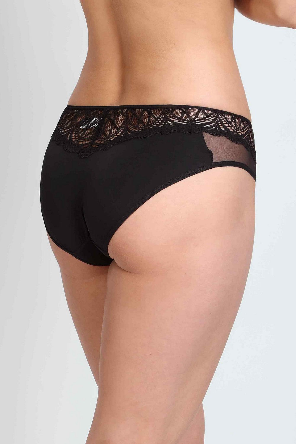 Трусики слип с кружевом 223-795