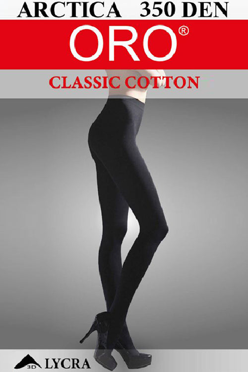 Теплые хлопковые колготки Arctica Classic Cotton 350d