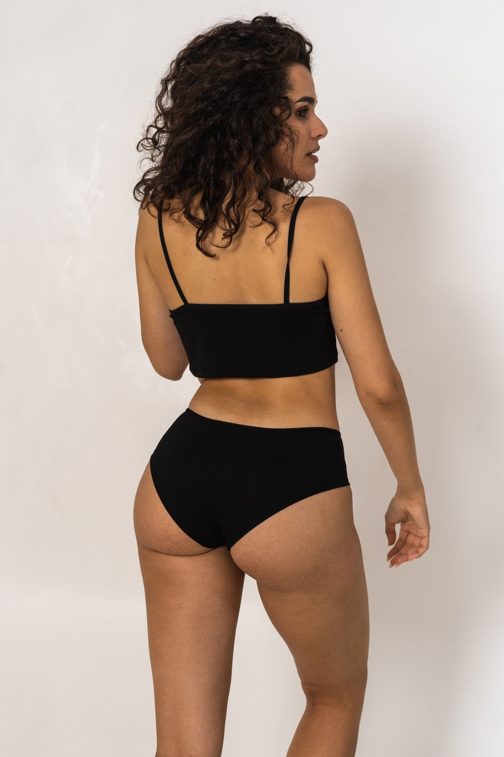 Хлопковые шортики 14 black