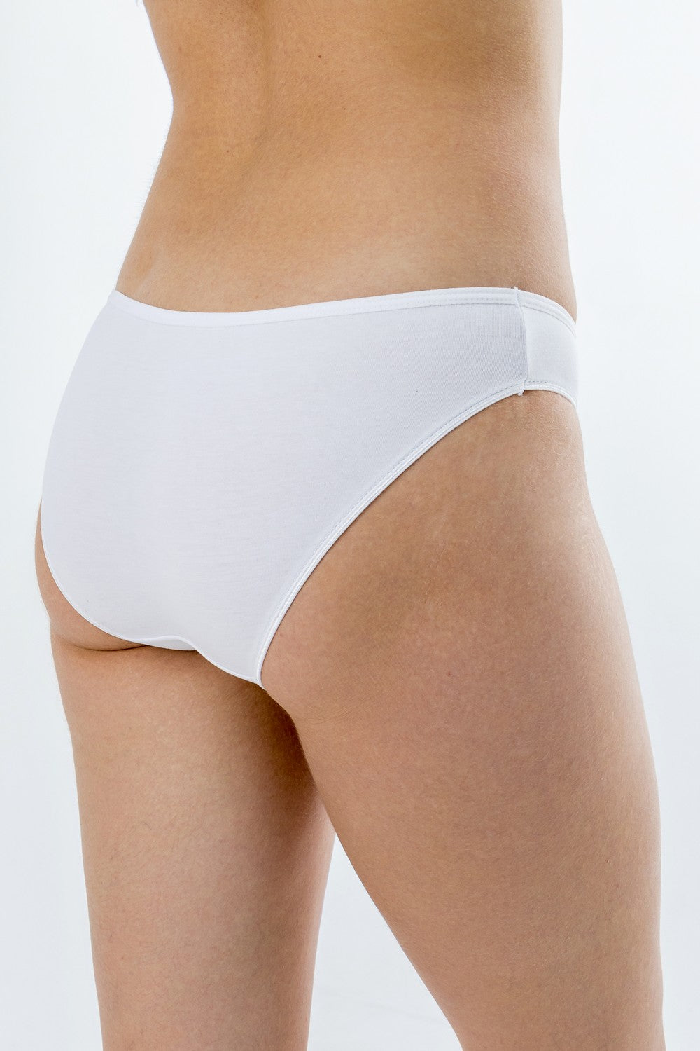 Хлопковые трусики слип 15 white