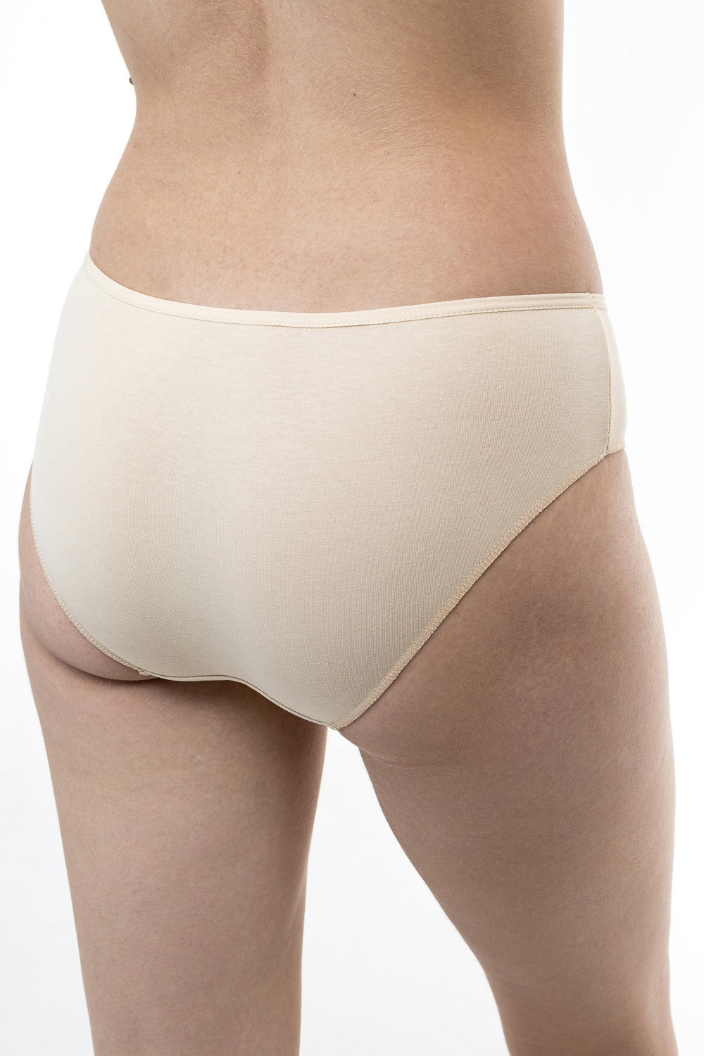 Хлопковые трусики слип 16 beige