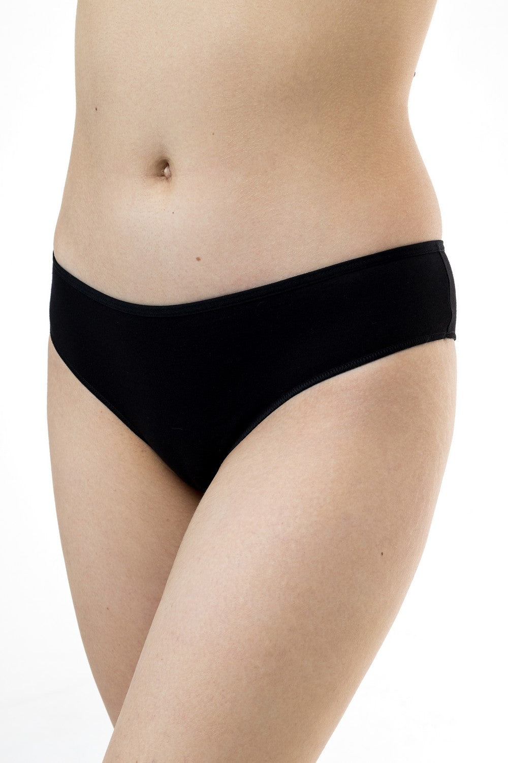 Хлопковые трусики слип 9 black