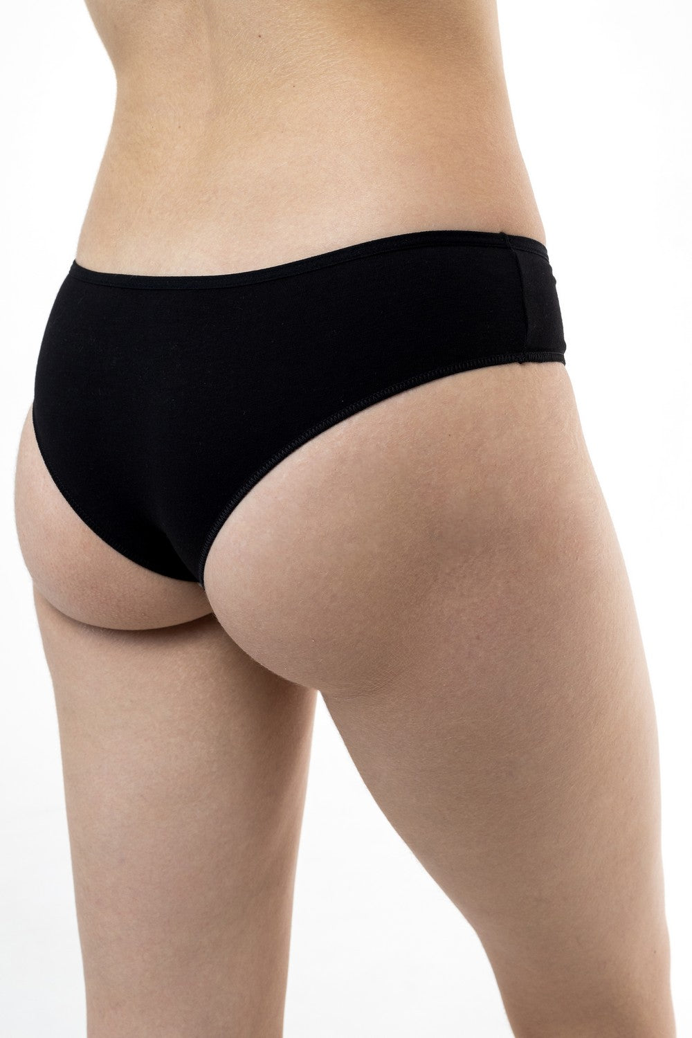 Хлопковые трусики слип 9 black