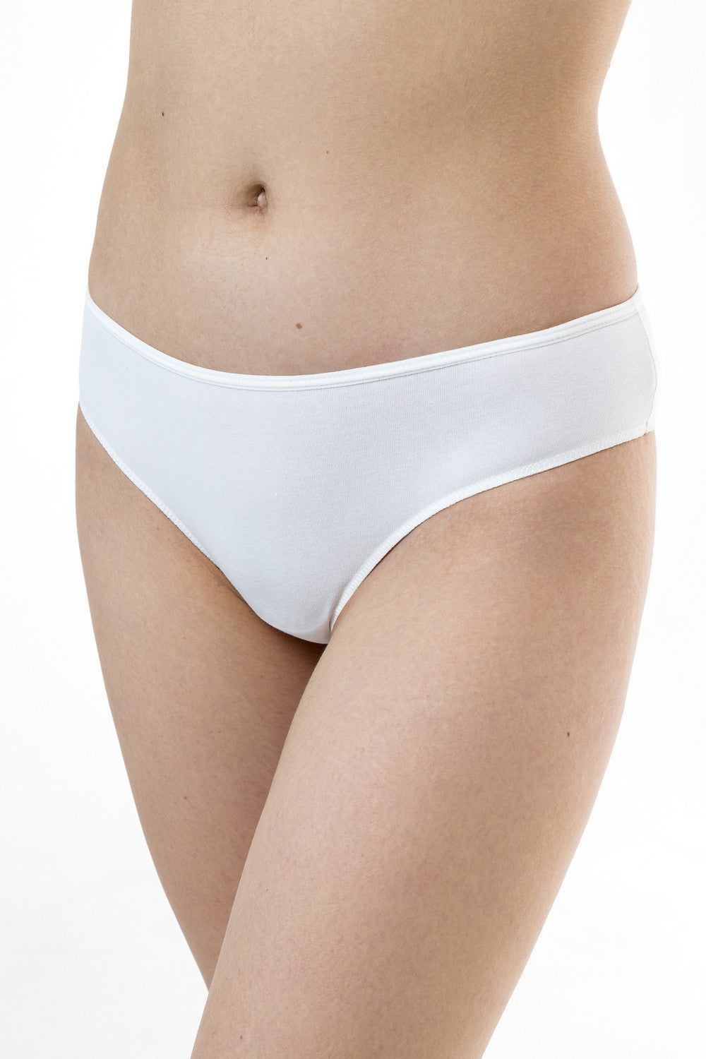 Хлопковые трусики слип 9 white