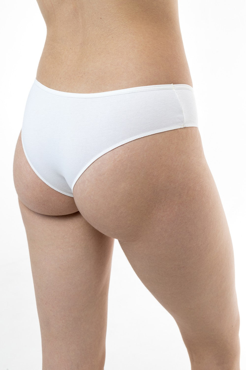 Хлопковые трусики слип 9 white