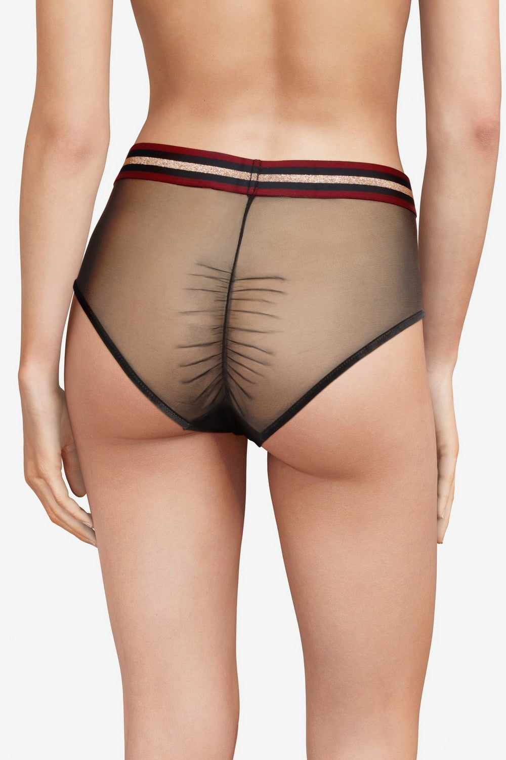 Высокие трусики слип 41G4 Street black