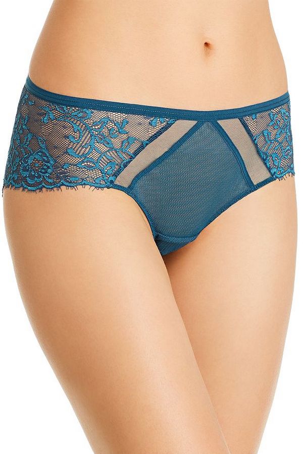 Шортики из ажурного кружева 42C4 Camden blue ming