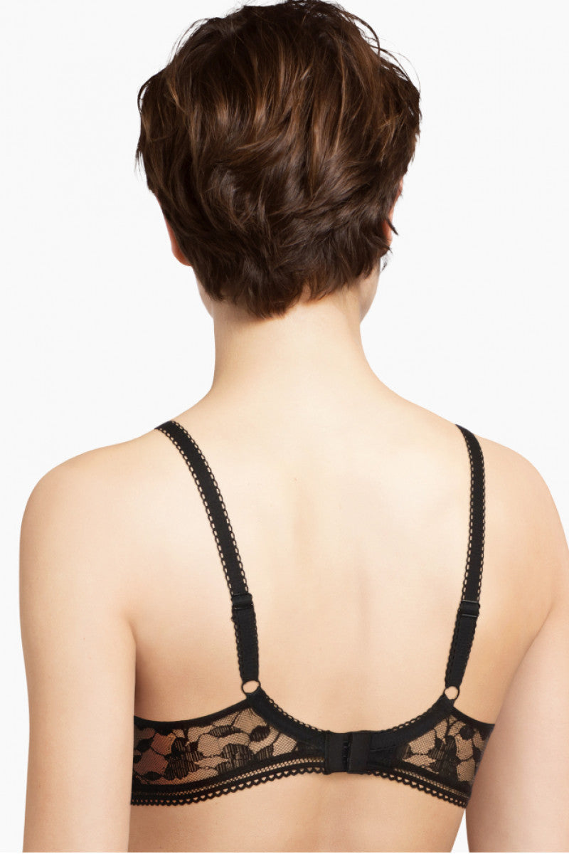 Мягкий бюстгальтер из кружева 46H1 Marta black