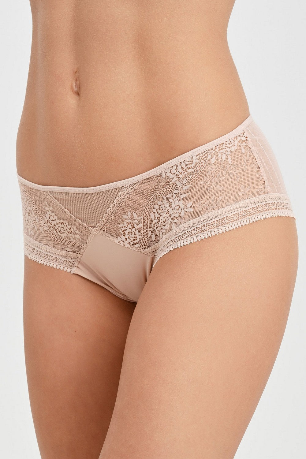 Шортики из микросетки 47H4 Maddie soft pink