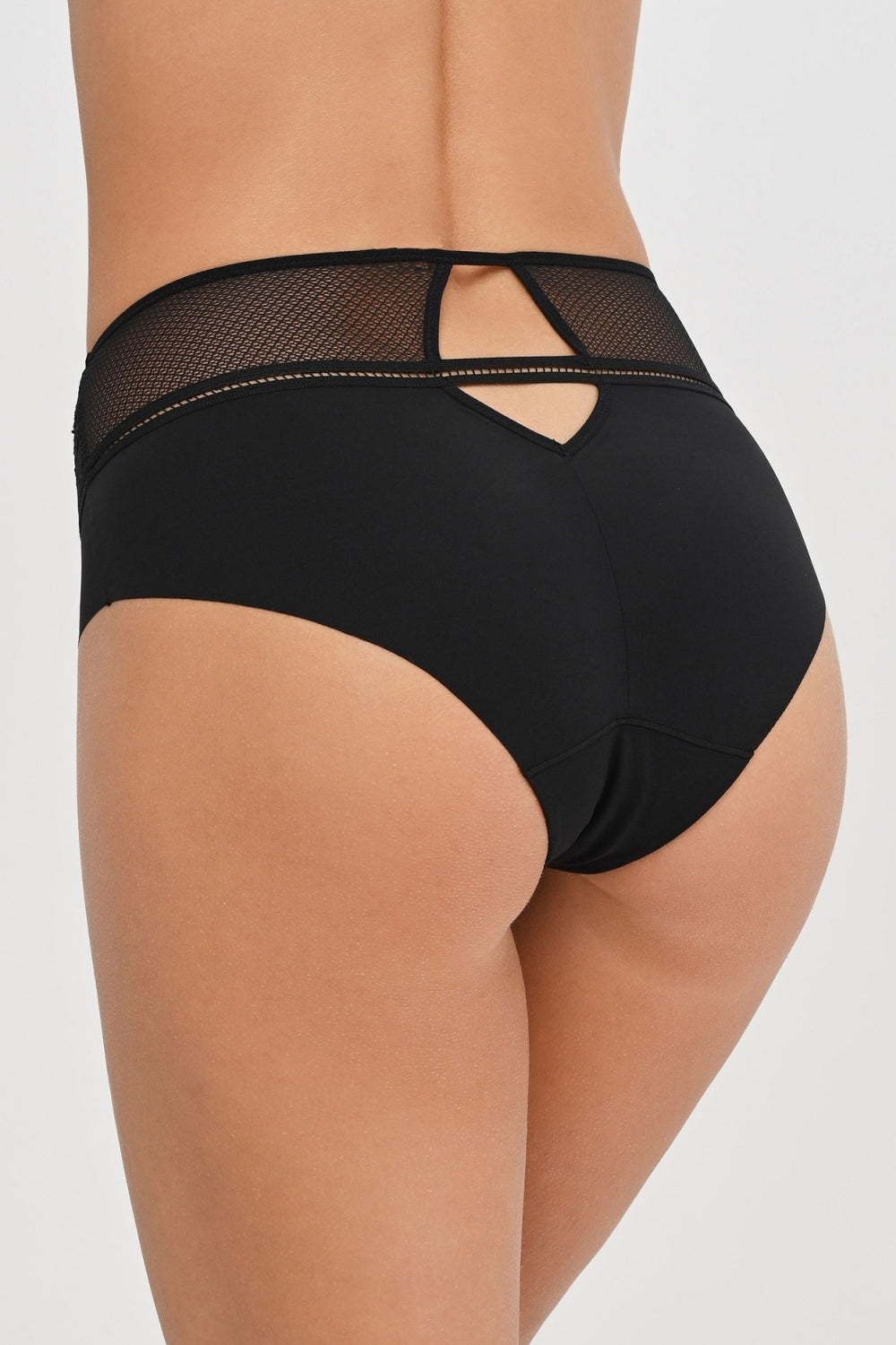 Высокие трусики слип 49J3 Olivia black