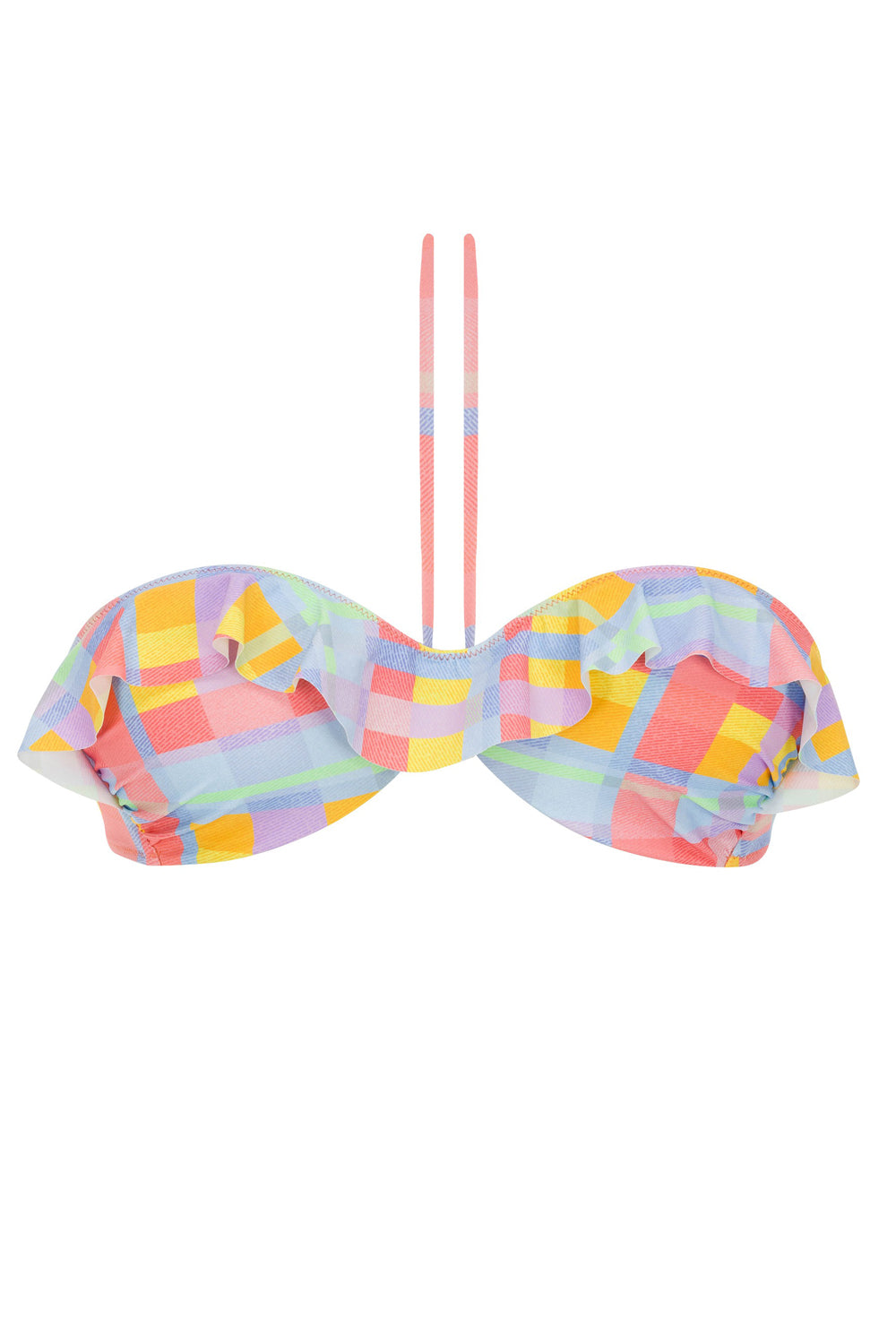 Купальник бандо с рюшами 5785 Barbade Lady madras