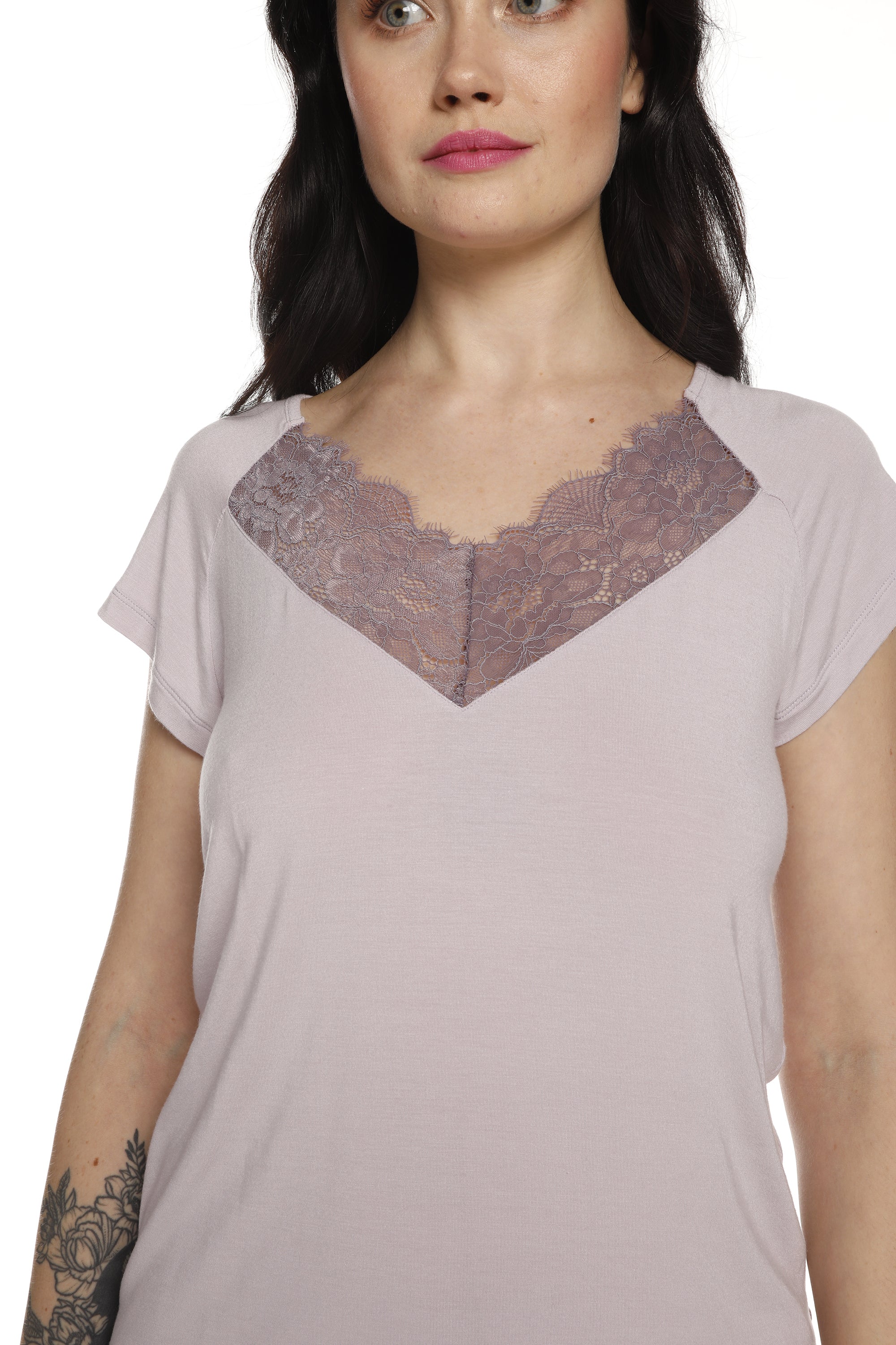 Пижама из бамбука 03216 lilac