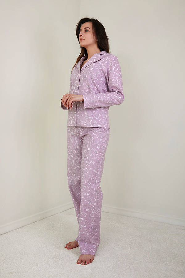 Бавовняна піжама з принтом Beatrice HL0057-11-69