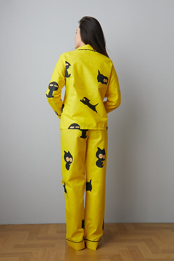 Хлопковая пижама Black Cat HL0010-89-69