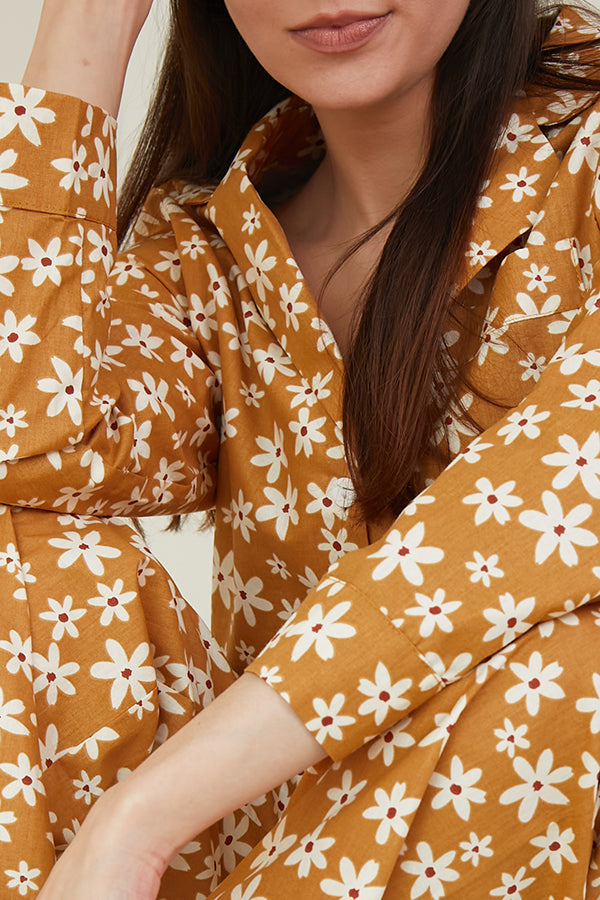 Хлопковая пижама с принтом Jenet HL0057-71-69