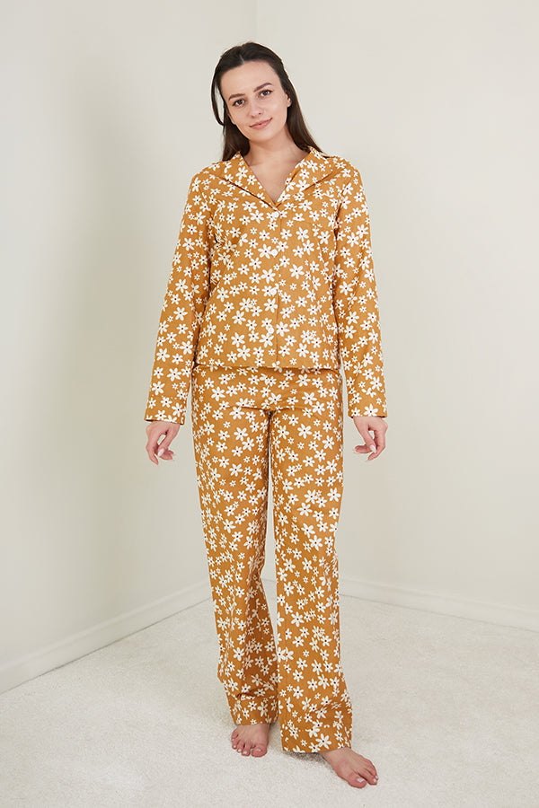 Хлопковая пижама с принтом Jenet HL0057-71-69