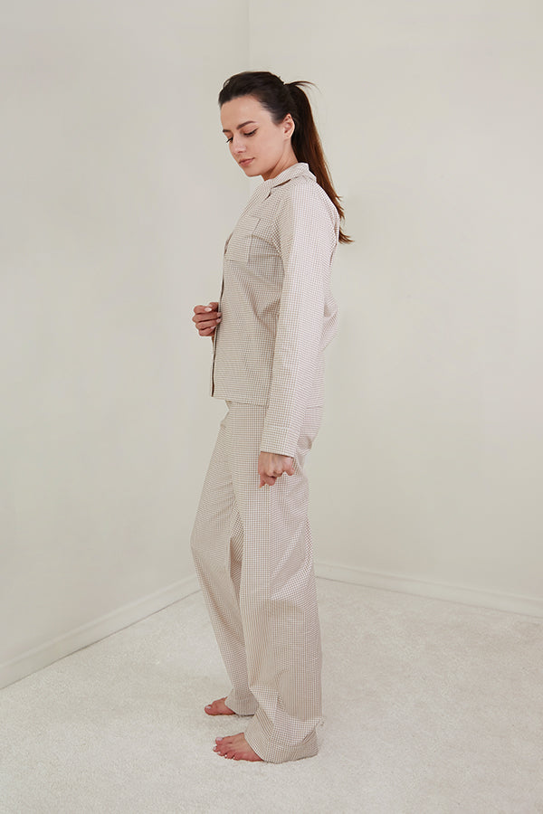 Хлопковая пижама с принтом Sheila HL0057-98-69