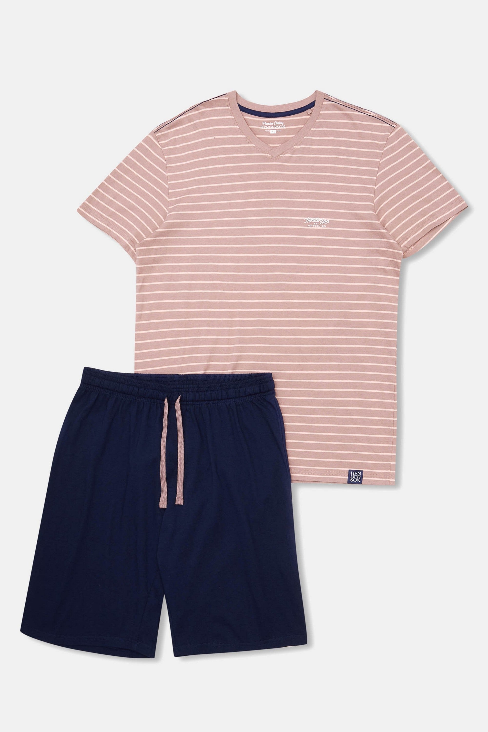 Хлопковая мужская пижама 40661 Whiz rose