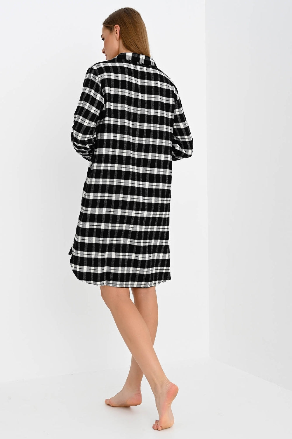 Трикотажная рубашка YI2322483/005 black plaid