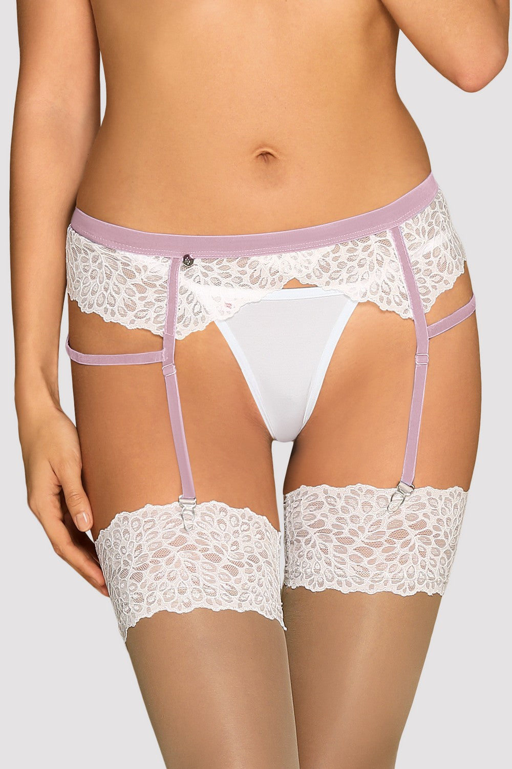 Кружевной пояс для чулок Lilyanne