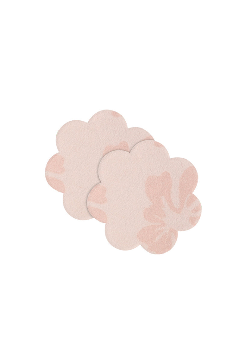 Гладкие наклейки на грудь PS-04 flower