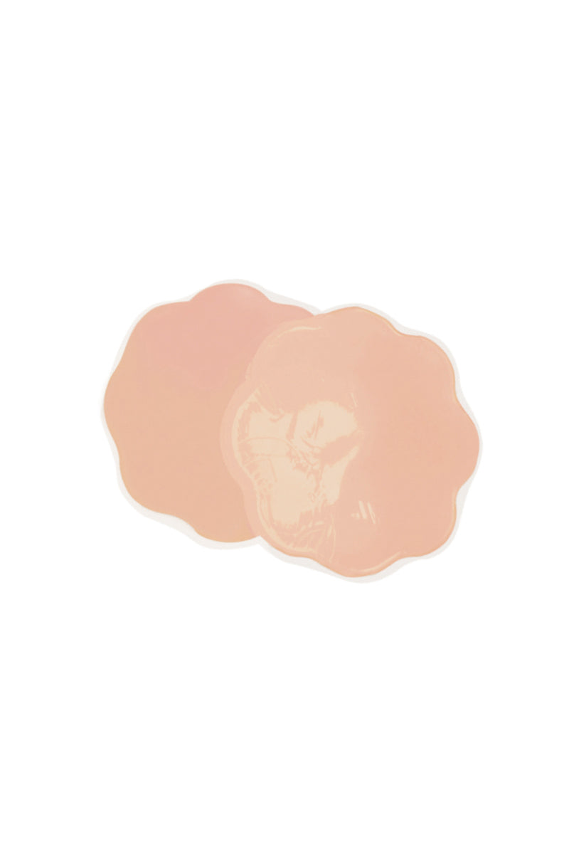 Силиконовые наклейки на грудь в виде цветов PS-05