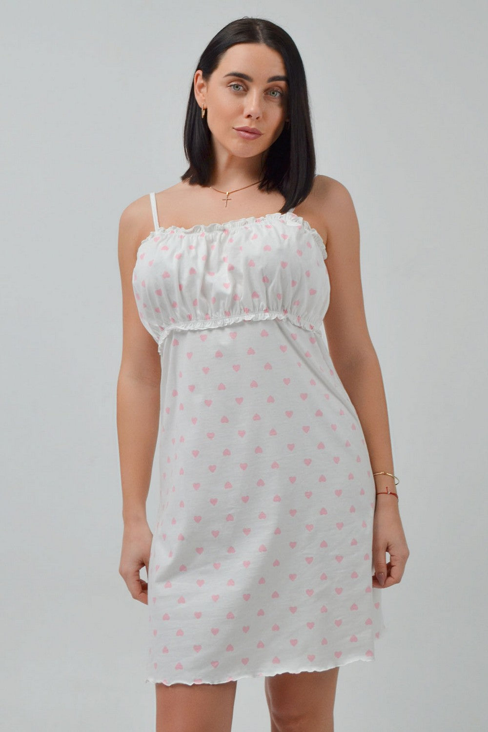 Хлопковая сорочка для кормления 1169/12054